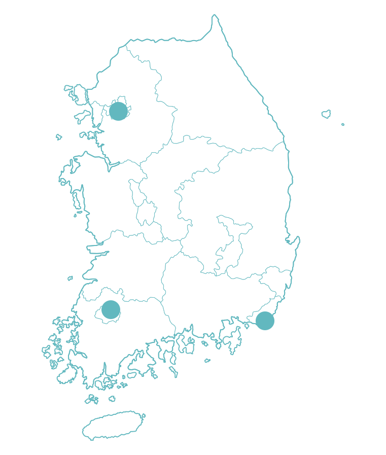 대한민국 지도