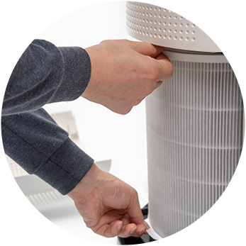 필터 청소 한계